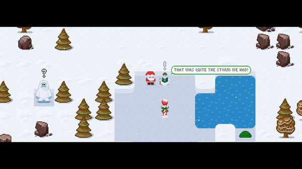 Скриншот из SantaCraft
