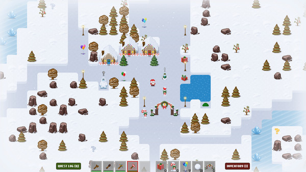 Скриншот из SantaCraft