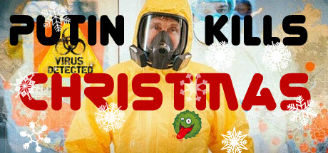 Putin kills: Christmas cover art