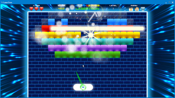 Lasertron game for Linux 1