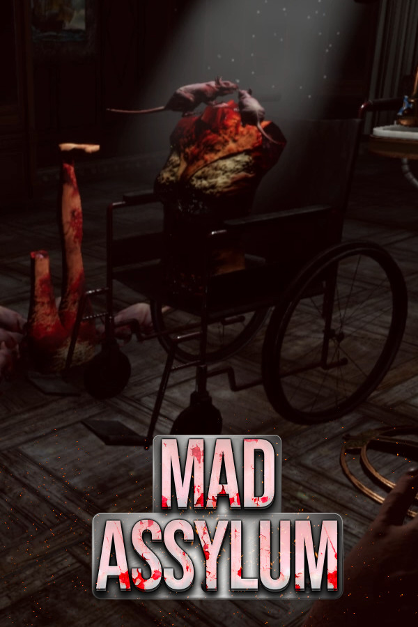Steam portrait for VR Mad Asylum.