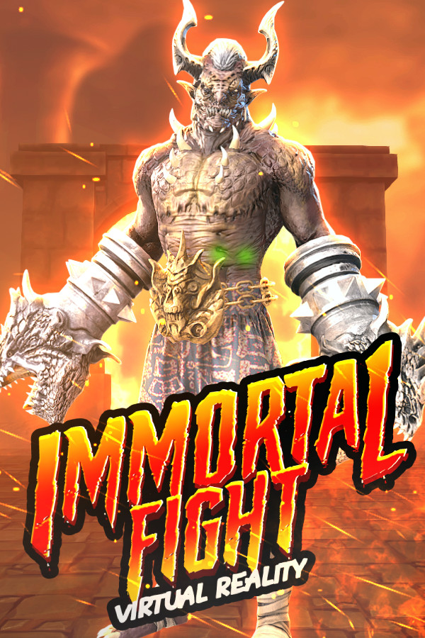 Steam portrait for VR Immortal Fight.