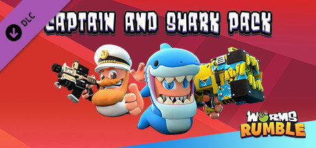 Worms Rumble - Captain & Shark Double Pack cover art