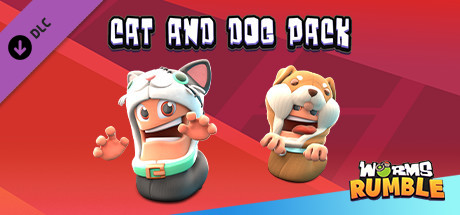 Worms Rumble - Cats & Dogs Double Pack cover art