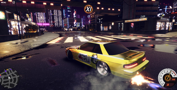 Скриншот из CrashMetal Cyberpunk