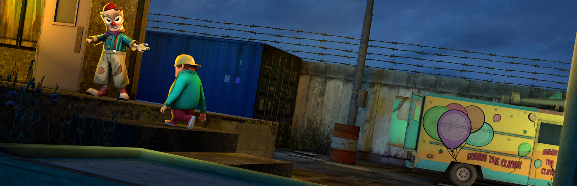 Freaky Clown : Town Mystery