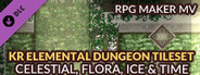 RPG Maker MV - KR Elemental Dungeon Tileset - Celestial Flora Ice Time