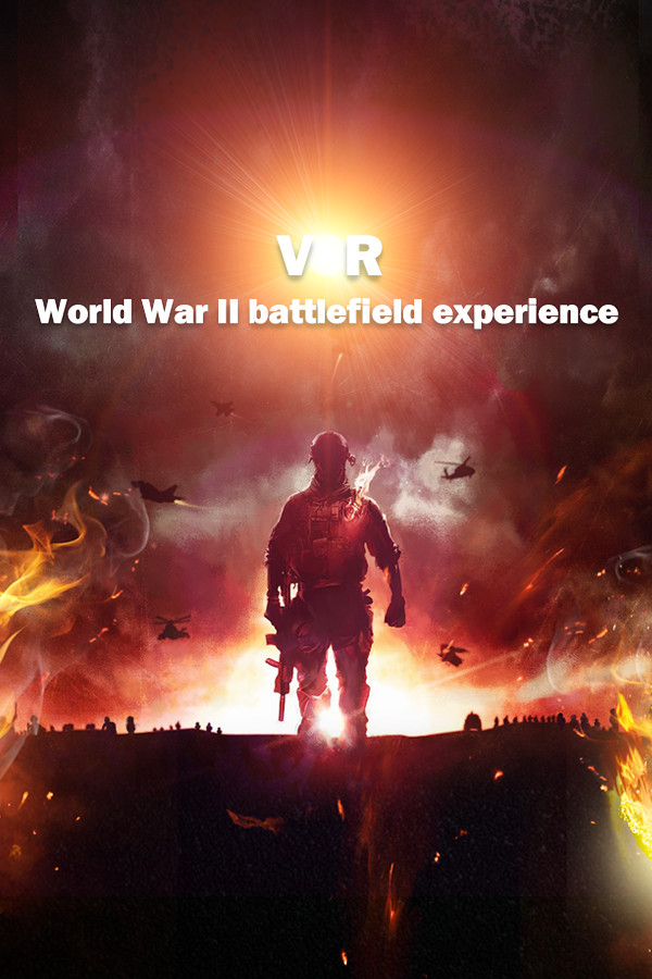 VR World War II battlefield experience for steam