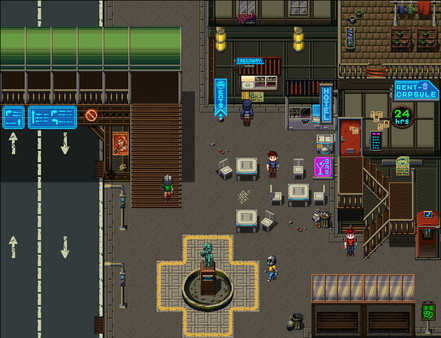 【图】RPG Maker MZ – Cyber City: Exterior Tiles(截图3)