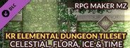 RPG Maker MZ - KR Elemental Dungeon Tileset - Celestial Flora Ice Time