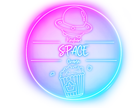 Mayhem Space Cinema Logo