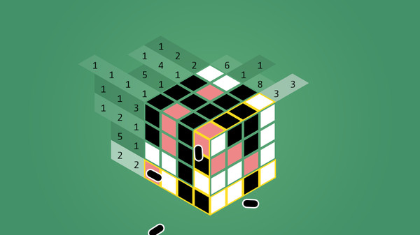 Isometric Nonogram game for Linux 1