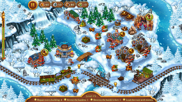 Скриншот из Golden Rails: Small Town Story