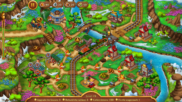 Скриншот из Golden Rails: Small Town Story