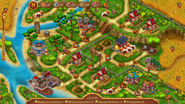 Скриншот из Golden Rails: Small Town Story