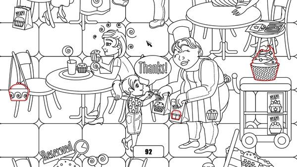 Скриншот из 100 hidden cupcakes