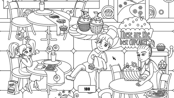Скриншот из 100 hidden cupcakes