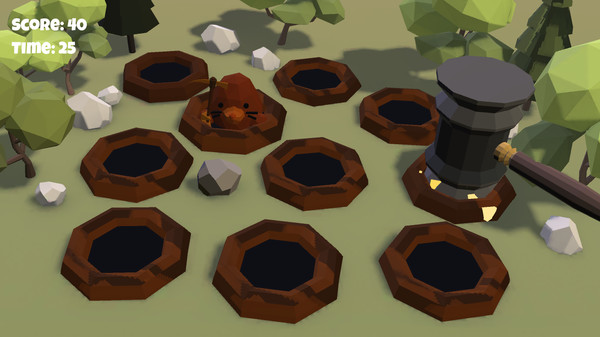 Скриншот из Beat The Moles