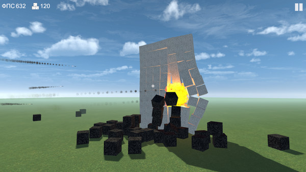 Block Destruction game for Linux 1