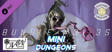 Fantasy Grounds - Mini-Dungeons Bundle #031-035 cover art