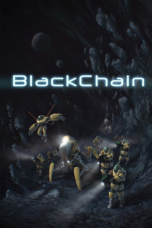 Steam portrait for BlackChain.