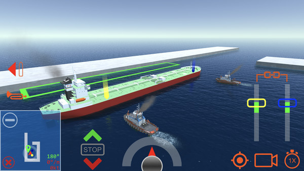 Скриншот из Ship Handling Simulator