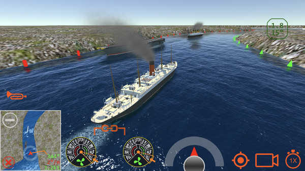 Скриншот из Ship Handling Simulator