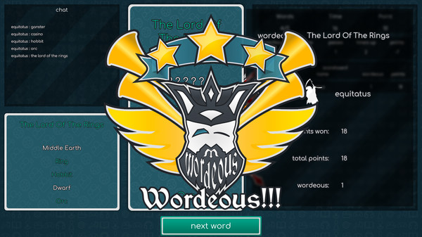 Скриншот из Wordeous - Games Pack I