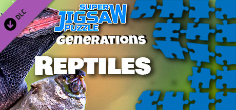 Super Jigsaw Puzzle: Generations - Reptiles cover art