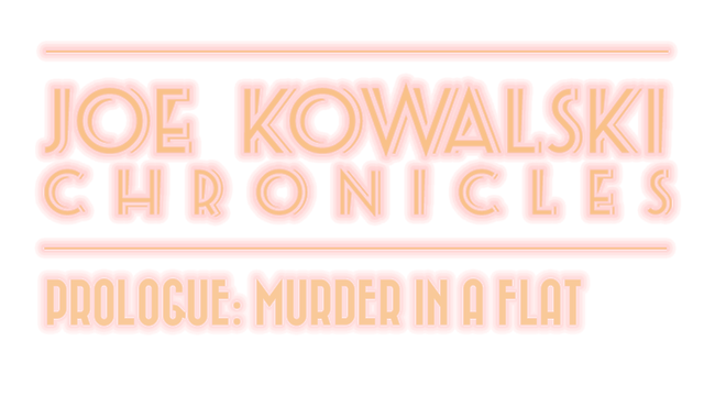 Joe Kowalski Chronicles: Murder in a flat Logo