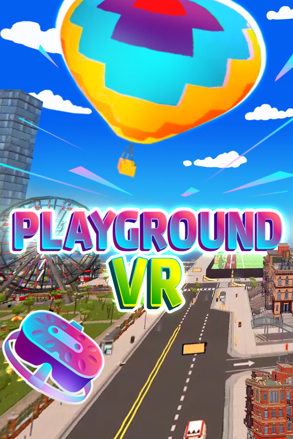 Steam portrait for Playground VR.