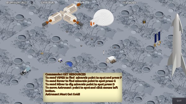 Lunar Base Camp 2030+ game for windows Pc 1