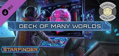 Fantasy Grounds - Starfinder RPG - Deck of Many Worlds cover art