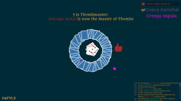 Скриншот из King's Cup: The online multiplayer drinking game