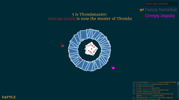 Скриншот из King's Cup: The online multiplayer drinking game