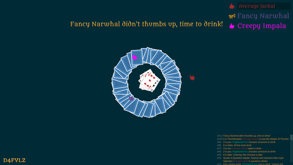 Скриншот из King's Cup: The online multiplayer drinking game