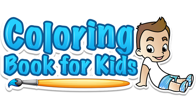 Coloring Book for Kids Logo
