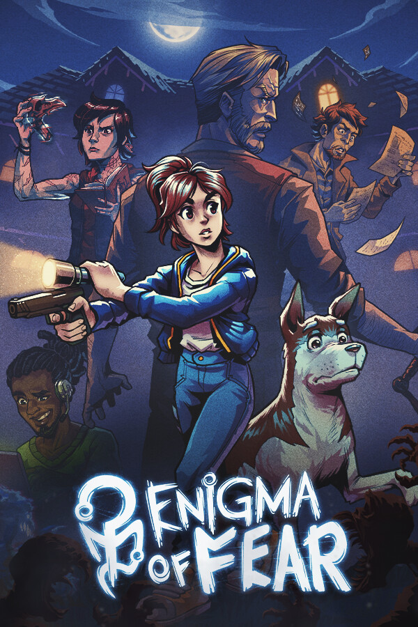 Steam portrait for Enigma of Fear.