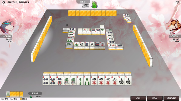 Скриншот из Kemono Mahjong