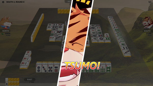 Скриншот из Kemono Mahjong