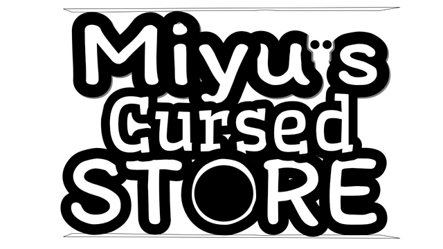 Miyu's Cursed Store Logo