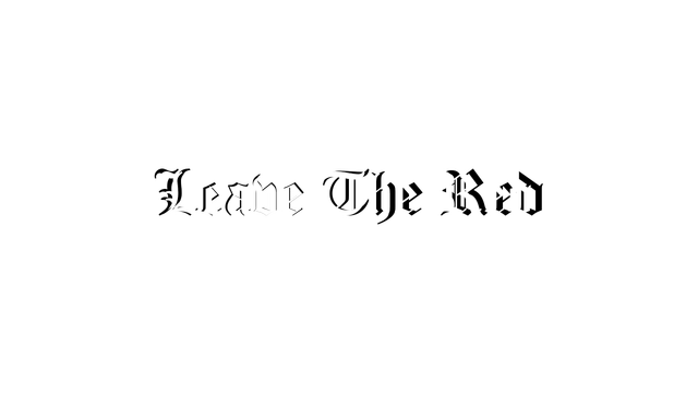 Leave The Red Logo