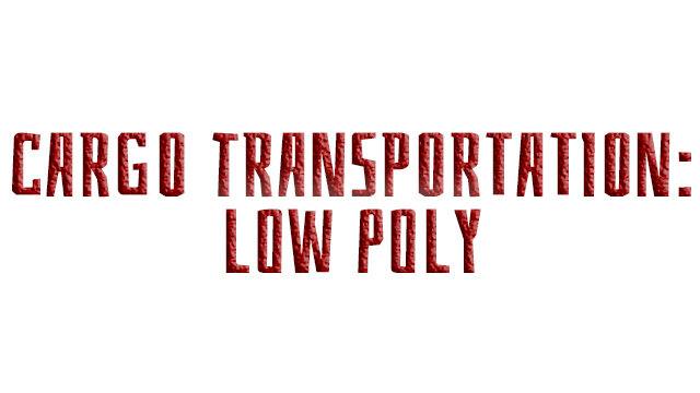 Cargo Transportation: Low Poly  Logo