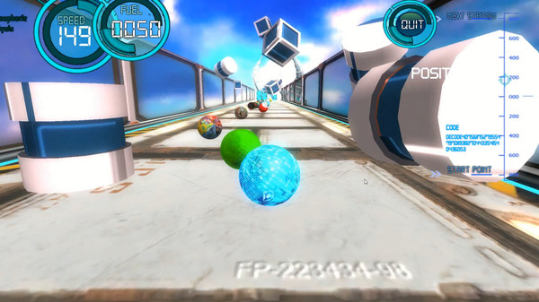 Скриншот из Marble Ball Racing