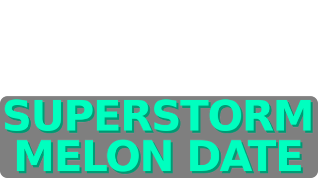 Superstorm Melon Date Logo