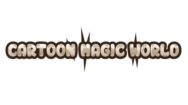 Cartoon Magic world Logo