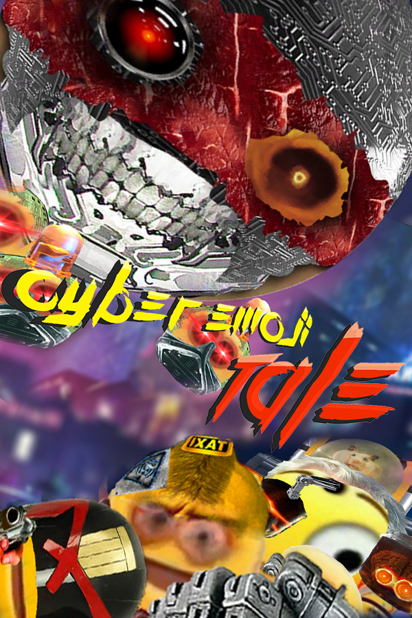 Steam portrait for CYBER EMOJI TALE 2099.