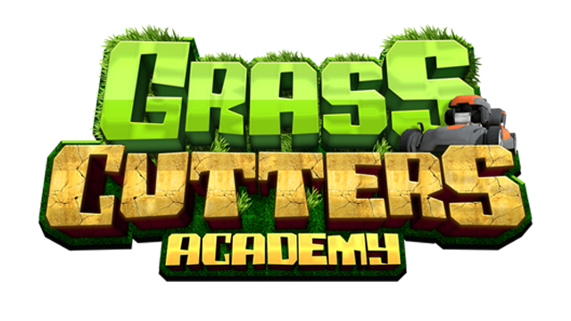 Grass Cutters Academy - Idle Game Logo