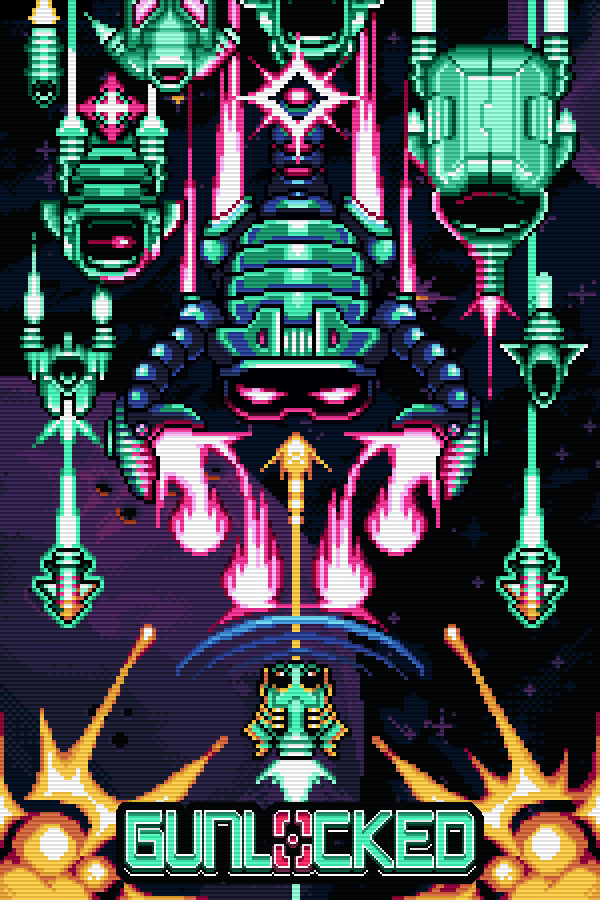 Steam portrait for Gunlocked.