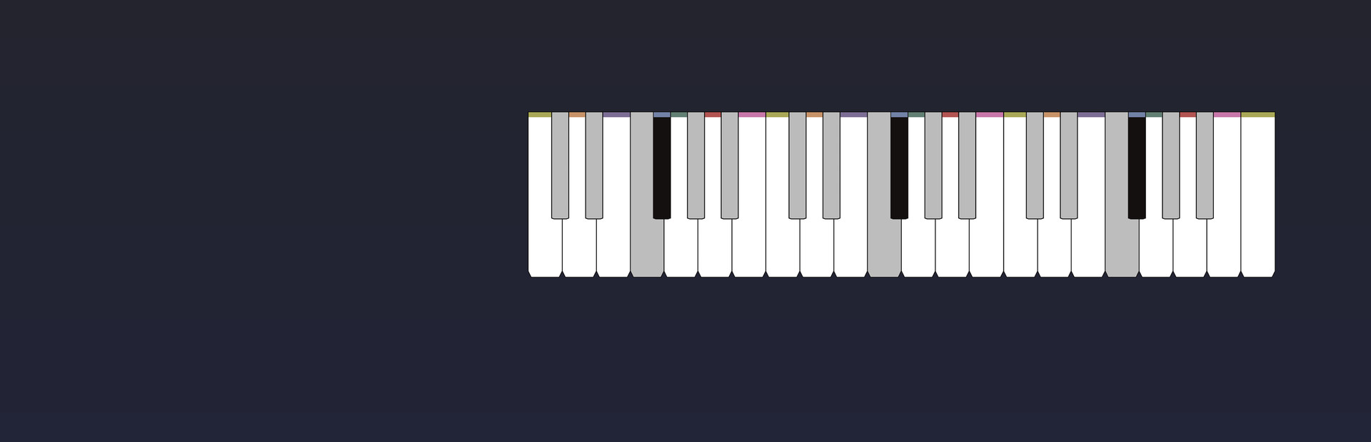 AudioTheory Piano Keys